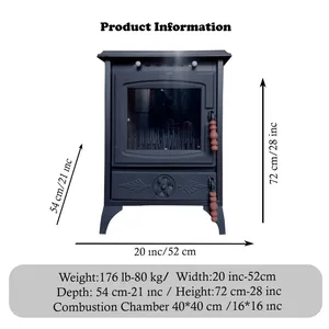 เตาเม็ด Dorello ที่มีประสิทธิภาพและเป็นมิตรต่อสิ่งแวดล้อมให้ความร้อน - Product Image 1