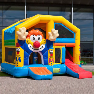 ปราสาทกระโดดเป่าลม PVC สำหรับตัวตลกสำหรับงานหนัก - Product Image 4