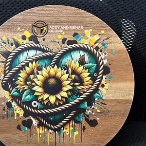 Sous-verre en bois émaillé de qualité pour l'exportation Cadeau unique pour les mariages ou les fêtes et pendaison de crémaillère disponible à bas prix - Product Image 2