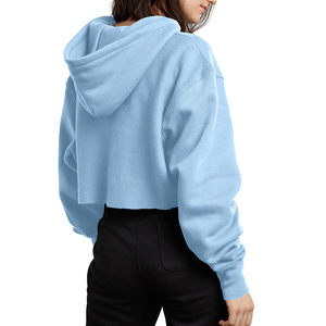 Sweat-shirt à capuche en polaire décontracté d'hiver personnalisé pour femmes avec logo sur le devant - Écologique et durable - Product Image 6
