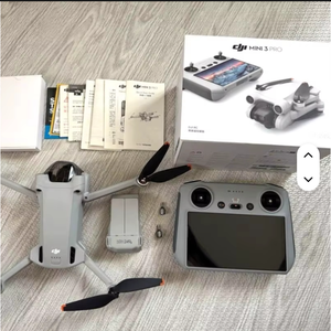 Ventes flash : Mini drones 3 Pro + Kit Fly More Plus avec contrôleur RC, 3 batteries, garantie de 3 ans, actif - Product Image 1