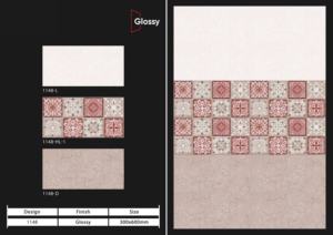 Carreaux muraux en céramique modernes 300x600mm pour salle de bain et cuisine, finition brillante ou mate, surface sculptée effet sucre, design mural intérieur luxueux - Product Image 4