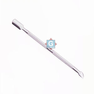 Outils à ongles personnalisés de haute qualité professionnels Instruments de manucure multifonctions en acier inoxydable comprenant des poussoirs à cuticules ongles - Product Image 4