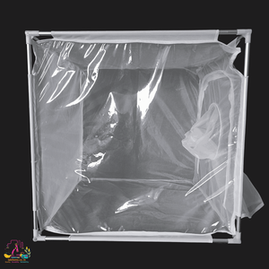 Eco <b>Mesh</b> Clear White <b>Insect</b> Rearing Cage 4E-MC-W-303080 Durable Fabric Material - Product Image 2