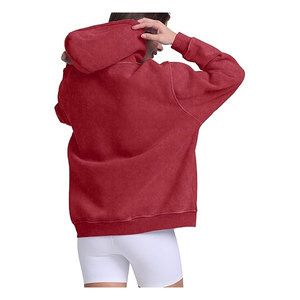 Sudaderas Unisex Premium Extra Grandes, Moda Urbana, Transpirables, de Felpa, Cálidas para Invierno, Ropa Casual, OEM ODM al por Mayor - Product Image 2