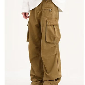 High Quality Men Streetwear Cargo Pants Pants Men Trousers Comfortable Breathable Cargo Trouser Men Cargo Trousers OEM Service - Product Image 1