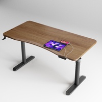 Bureau de travail électrique réglable SIHOO D05 avec rangement et organisation, design moderne, silencieux, idéal pour le jeu