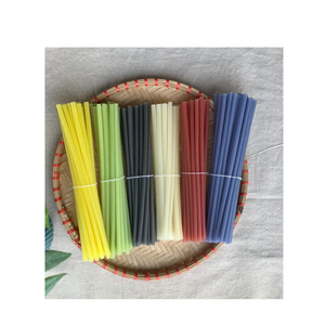 Pajitas de arroz ecológicas de alta calidad, la mejor oferta personalizable para fiestas hechas en Vietnam - Product Image 3