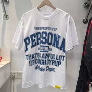 Camiseta de Verano 2026 al por Mayor con Logotipo de Diseñador, Manga Corta, 100% Algodón, para Hombre, Corte Holgado, Estilo Vintage con Hombros Caídos - Product Image 6