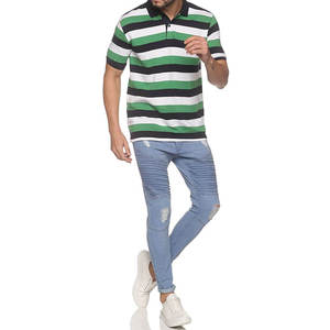 Camisetas Polo de Alta Calidad 100% Algodón para Hombre, Nuevo Diseño, Tejido de Punto Personalizado, Antiarrugas, Tinte Liso, Venta al por Mayor - Product Image 5