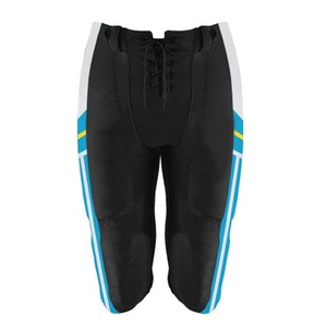 ชุดยูนิฟอร์มสโมสรสำหรับผู้ใหญ่ MOQ ต่ำ แบบกำหนดเอง พิมพ์ลายแบบ Sublimation ปักลาย Tackle Twill พร้อมกางเกงขาสั้นในตัว เสื้อเจอร์ซีย์อเมริกันฟุตบอล - Product Image 6