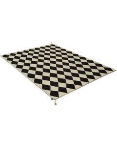 Alfombra Moderna de Estilo Escandinavo, 100% Lana, Tejida a Mano, Diseño Geométrico, Ecológica, Antideslizante y Reversible - Product Image 3