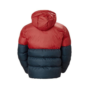 Venta al por mayor de abrigos de algodón con capucha de color sólido personalizado chaqueta acolchada de los hombres para el senderismo de invierno personalizado impreso Stand High Street - Product Image 4