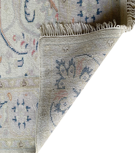 Juego de alfombras de lana abstractas vintage de pila baja, fabricante indio recto, lavable, plegable, personalizado, para uso doméstico, para sala de estar - Product Image 4