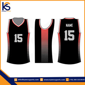 Maillots de basket-ball personnalisés pour hommes Cool personnalisés jeunes uniformes de basket-ball réversibles ensembles de débardeurs d'été - Product Image 5