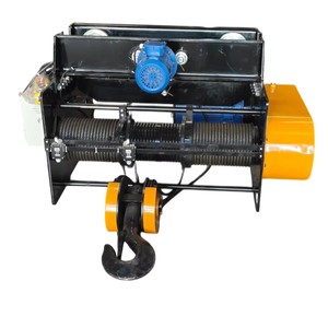 Factory-Furnished New 6 Ton Overhead Crane with Traveling Electric Hoist Wire Rope Steel for Hotels - Product Image 1