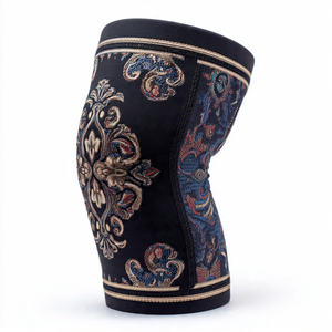 Manchon de genou en néoprène pour l'haltérophilie, 7 mm, résistant, antidérapant, unisexe, pour l'entraînement en salle de sport et les exercices de traction - Product Image 2