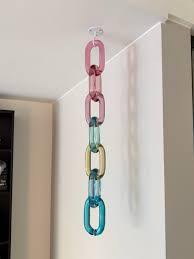 โซ่เรซิ่นทำมือคุณภาพสูงสำหรับตกแต่งผนัง โซ่แขวนผนัง สีตามสั่ง ทนทาน สินค้ามาใหม่ โดย HAND MADE CRAFT - Product Image 2