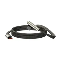 100W Rechtwinkliges Typ-C-Kabel 3A Schnellladung USB 3.0 Datenkabel Geflochtenes Nylon Verzinntes Kupfer für Mobiltelefon Kamera
