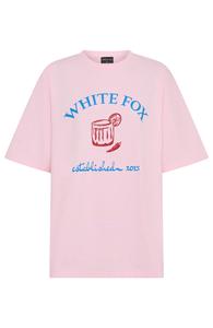 Camiseta de Verano Extra Grande, Ecológica, Transpirable, con Estampado Rosa, Estilo Urbano para Mujer - Product Image 4