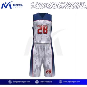 Kit de baloncesto de ajuste de precisión de tela de alto rendimiento Diseño impreso de alta tecnología hecho por atletas para una experiencia óptima en la cancha - Product Image 2