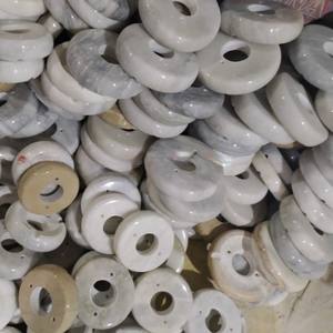 Base de lámpara de sal de mármol Onyx en tamaños personalizados, Base de mármol de piedra de Pakistán para lámpara de sal, Base de lámpara de sal personalizada - Product Image 2