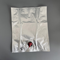 Emballage aseptique Bag-in-Box (BIB) avec valve, en aluminium durable, pour café froid, jus, vodka, bière, boissons énergisantes, qualité alimentaire personnalisée