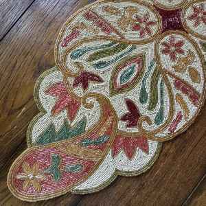 Beaded <b>Table</b> <b>Placemat</b> - Product Image 1