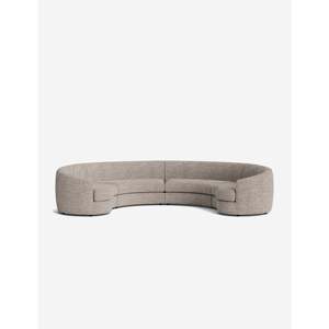 โซฟาแบบแยกส่วนโค้งมนอิมาดะ - Product Image 1
