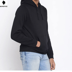 เสื้อกันหนาวมีฮู้ดแบบสวมหัวรุ่น00-500 GSM กำหนดเองพิมพ์ลายไหล่ปล่อยดีไซน์ว่างเปล่า - Product Image 2