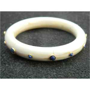 Pulseras de Hueso para Mujer, Hechas a Mano, Diseño Redondo de Imitación Antigua, Joyería Duradera de la India por MN EXPORTS - Product Image 1