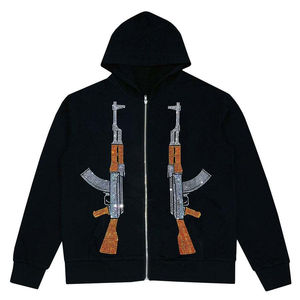 Survêtement pour homme avec strass, design très demandé, prix raisonnable, anti-rides, vente chaude, manches longues, survêtement pour homme avec strass - Product Image 3