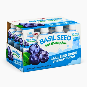 Bebida de Semillas de Albahaca Datafa con Sabor a Arándano, Botella de 320 ml, Bebida de Verano - Product Image 6