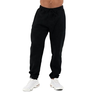 Pantalones de hombre extragrandes informales de alta calidad al por mayor, pantalones deportivos de chándal con bolsillo con cremallera, pantalones de chándal de algodón y poliéster - Product Image 2