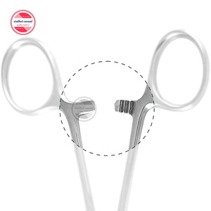 Rochester Pean hemostato-Pinzas rectas y curvadas para uso en cirugía hospitalaria, Juego de 2 pinzas de 12" - Product Image 5