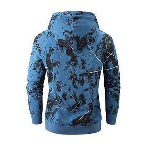 Hommes de haute qualité meilleur prix automne hiver pull décontracté tie-dye sweats à capuche 100% coton brodé Technique - Product Image 6