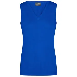 Gilet pull à col en V pour femmes, pour merchandising d'entreprise, polos pour promotion - Product Image 2