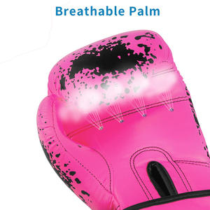 2026 Gants de boxe professionnels en cuir personnalisés de haute qualité avec caractéristiques antidérapantes - Product Image 6