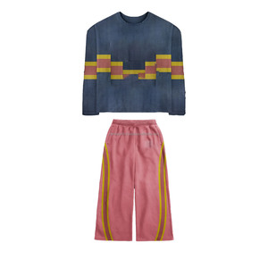 Combinaison de survêtement col O entraînement couleur unie personnalisée survêtement de haute qualité Streetwear survêtement respirant grande taille pour hommes vente en gros - Product Image 1