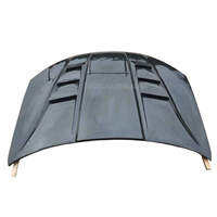 Nouveau capot à trou ouvert en fibre de carbone pour capots de moteur Hyundai Genesis coupé 12-14 en gros
