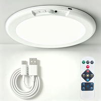 Lampe murale LED intelligente moderne pour maison connectée, en ABS blanc, avec détecteur de mouvement, veilleuse de plafond à intensité variable, contrôle par interrupteur, décoration de pièce
