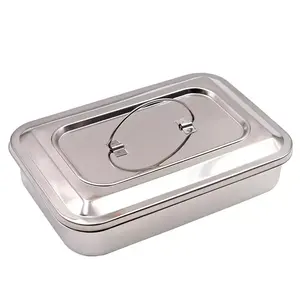 Plateau d'instruments dentaires en acier inoxydable de la meilleure qualité Plateau d'instruments creux Source d'alimentation manuelle Matière plastique - Product Image 1