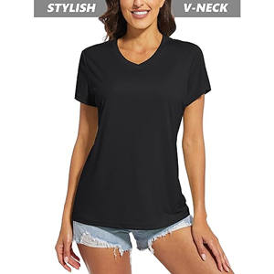 T-shirt écologique personnalisé pour femmes avec logo personnalisé imprimé - Product Image 3