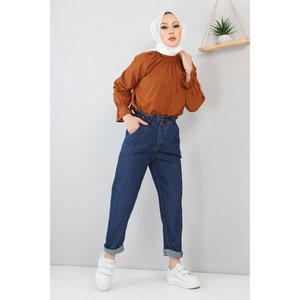 Jeans Casuales de Tela Tejida con Cintura Elástica, Adecuados para Comercio Electrónico - Product Image 4