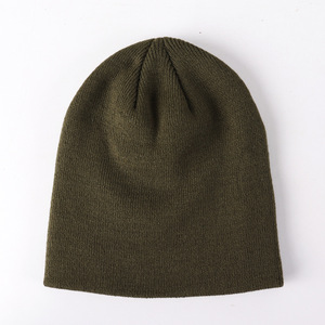 Gorro cálido Fabricante Logotipo personalizado Bordado 60 colores Invierno En blanco Gorro de punto liso Gorro Sombreros Jacquard - Product Image 3