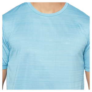 เสื้อออกกำลังกายแขนสั้นผ้า100% คอตตอนสำหรับผู้ชายเสื้อออกกำลังกายแห้งเร็วออกแบบโลโก้ได้ตามต้องการ - Product Image 5