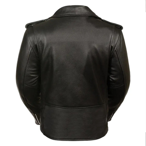 Chaquetas de Cuero para Hombre al por Mayor 2026, Chaquetas de Cuero Vacuno Original para Motociclismo y Carreras / Chaquetas de Moda - Product Image 2