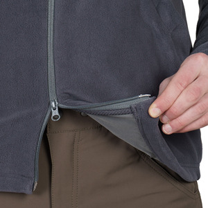 Veste de terrain à capuche pour homme, mi-saison, fermeture éclair, respirante, 100% polyester microfleece, anti-UV, séchage rapide, multi-poches, FROGMAN - Product Image 6