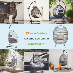 Chất lượng cao Thiết kế hiện đại trứng <span class=keywords><strong>Shaped</strong></span> mây ghế sofa ngoài trời ghế với nhanh chóng-khô đệm tầng thường vụ chỗ ngồi duy nhất cho khách sạn sử dụng - Product Image 5