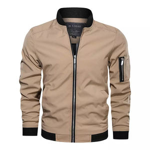 Chaqueta bomber con logotipo personalizado para hombre, chaquetas de calle OEM, abrigos de moda de equipo universitario de béisbol, chaquetas de talla grande para hombre 2022 - Product Image 3
